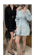 MATINEE Button Down Lace Shirt With Short Sets